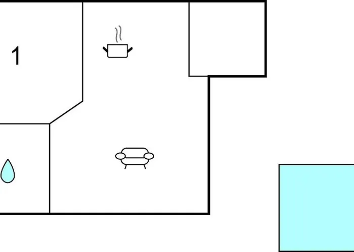 2 Bedroom Stunning In * Blåvand